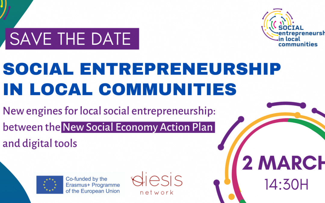 Here comes the webinar on “Social entrepreneurship in local communities”