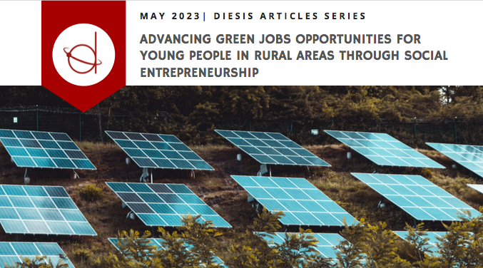 New Diesis Article: Green jobs for young people in rural areas