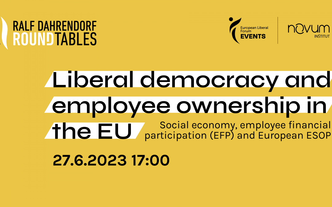 Event on European ESOP: Advancing Liberal Democracy and Employee Ownership in the EU