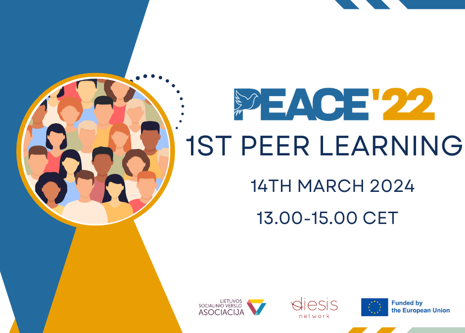 The first PEACE’22 peer learning session-REGISTER NOW!