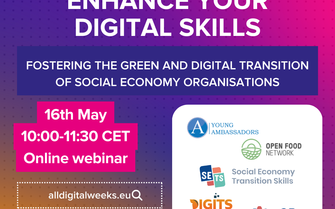 All Digital Week 2024- “Fostering the Green and Digital transition of Social Economy Organisations”